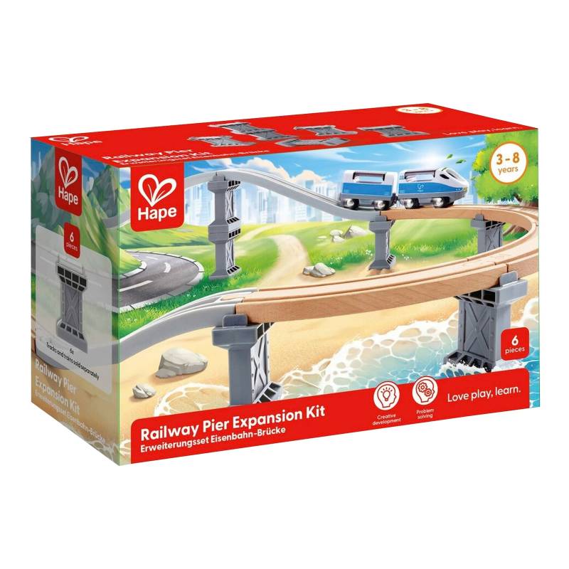 Hape Erweiterungsset Eisenbahn-Pier Hape Erweiterungsset Eisenbahn-Pier von Hape