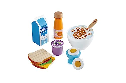 Hape Frühstücks-Set | Küchen-Fantasiespiel mit Frühstückszubehör für Kinder von Hape von Hape