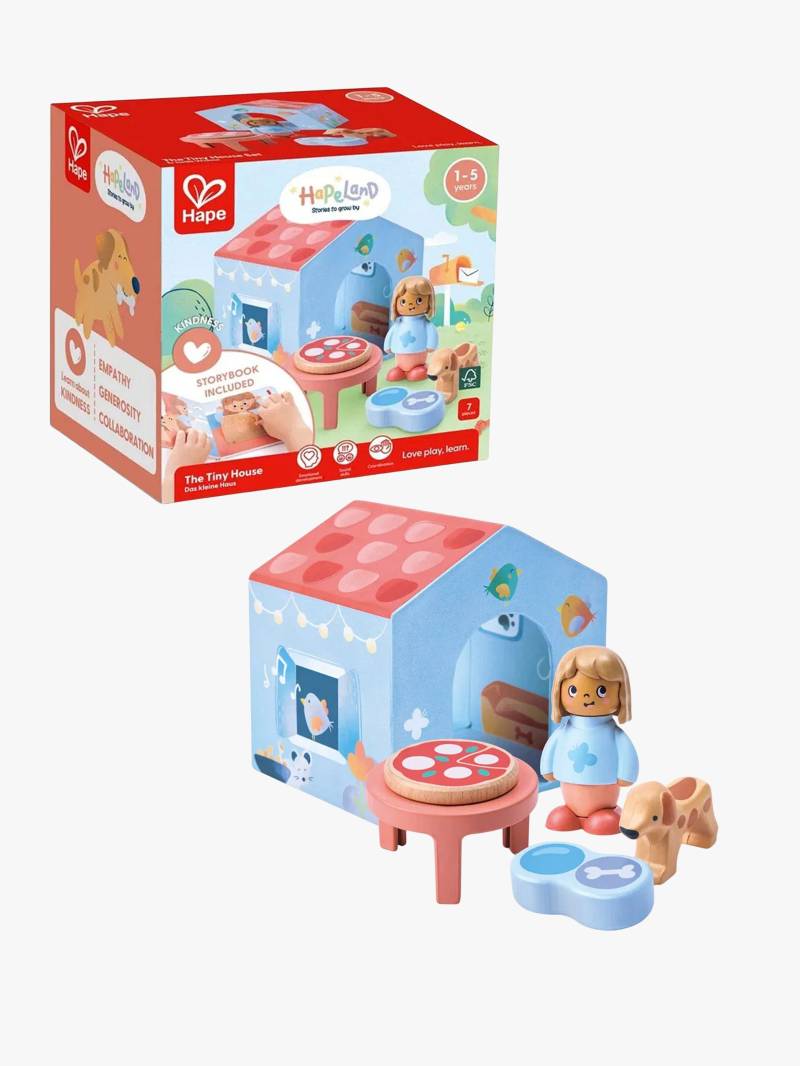 Hape Geschichtenbuch mit Spielset The Tiny House von Hape