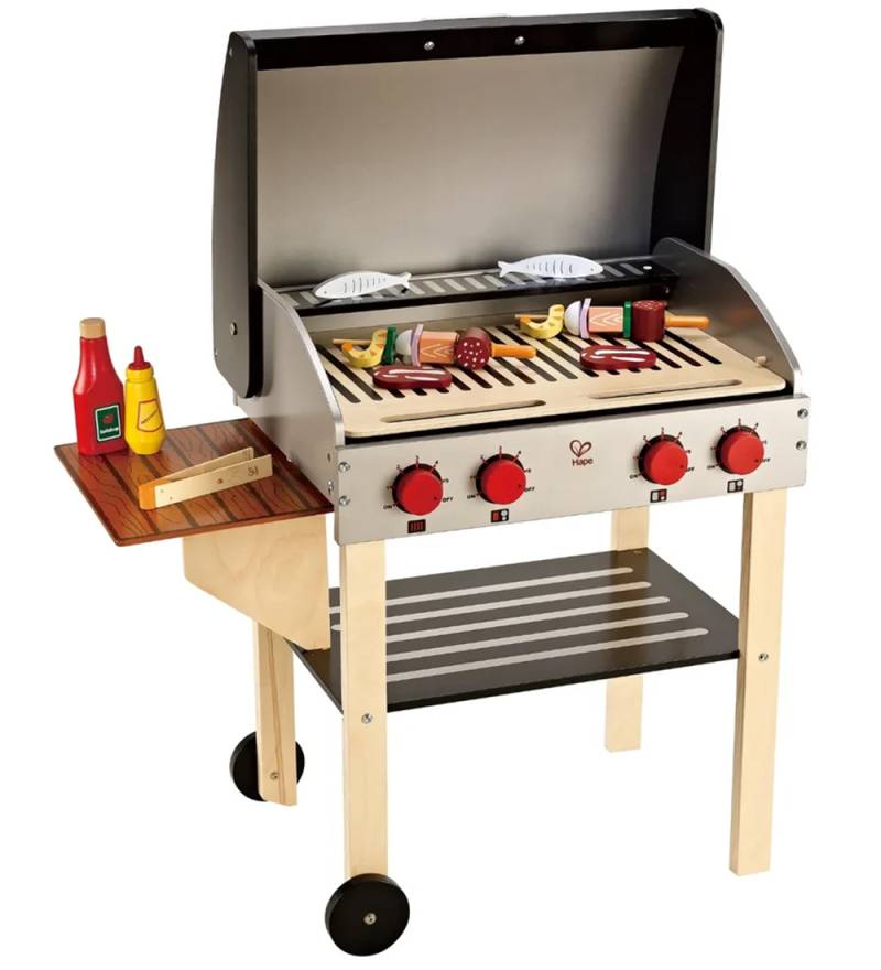 Hape Gourmetgrill m. Lebensmittel-Spielset - Hape - One Size - Spielküchen Hape Gourmetgrill m. Lebensmittel-Spielset - Hape - One Size - Spielküchen von Hape