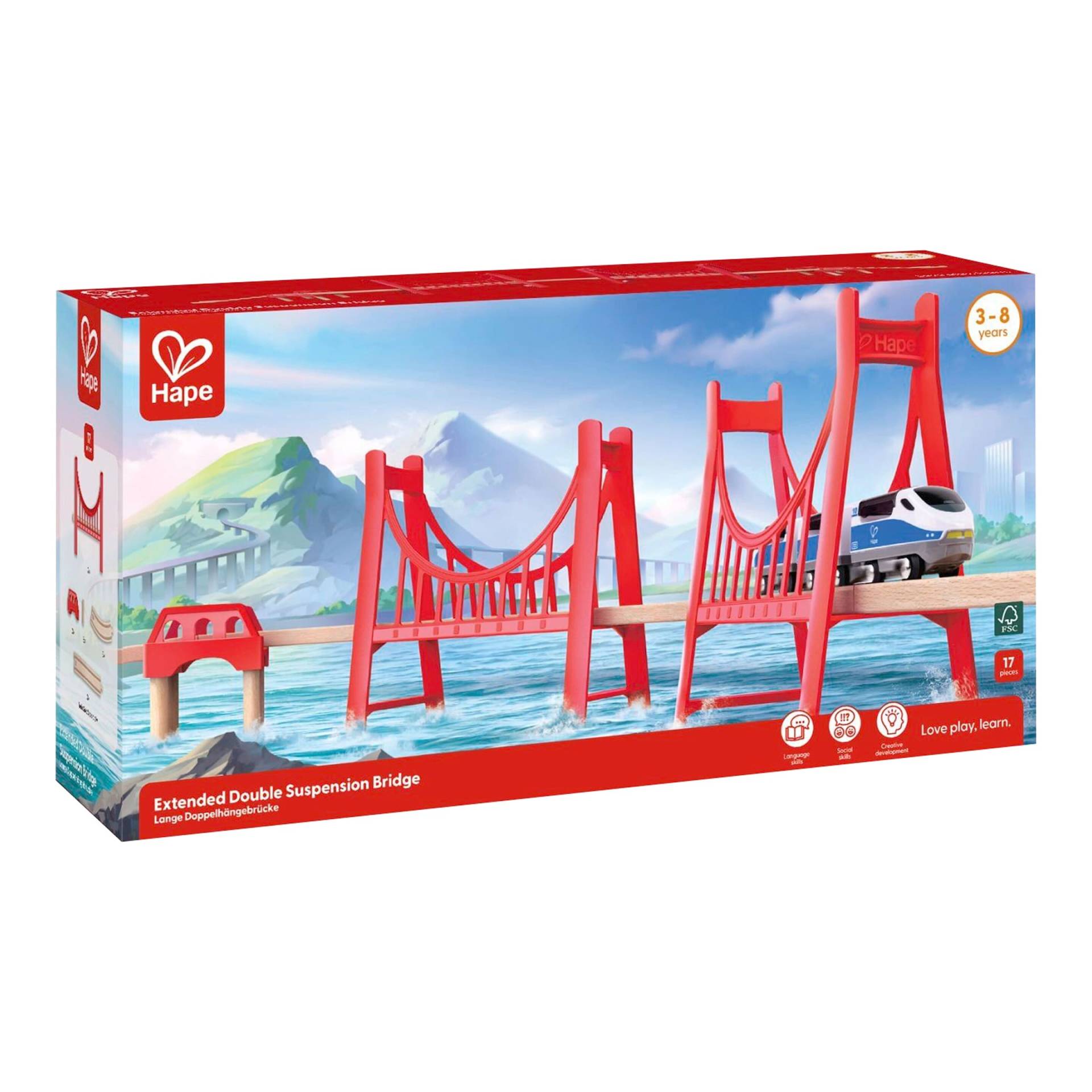 Hape Große Doppel-Hängebrücke von Hape