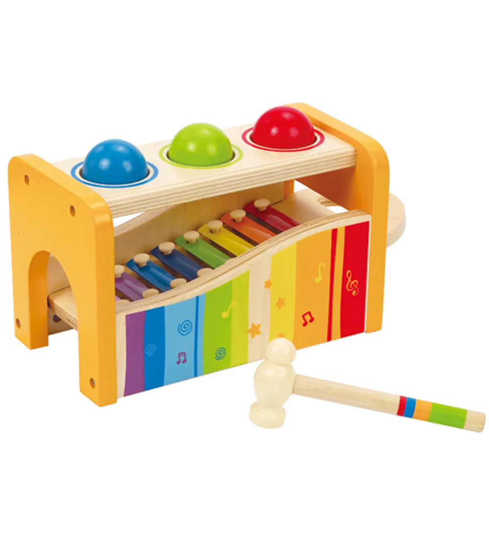 Hape Hammerbank m. Xylophon - Hape - One Size - Musikinstrumente von Hape