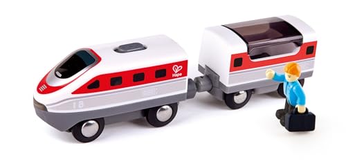 Hape Eisenbahnwelt Intercity Batteriebetriebenes Zug-Set, ab 3 Jahren, E3774 von Hape