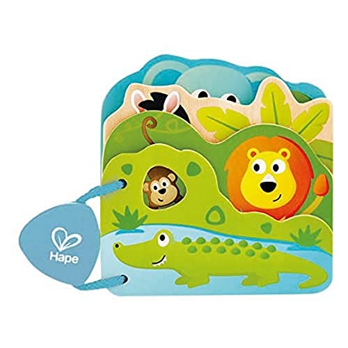 Hape International E0047 Baby-Buch Tiere in der Wildnis Display, Multicolored Hape International E0047 Baby-Buch Tiere in der Wildnis Display, Multicolored von Hape
