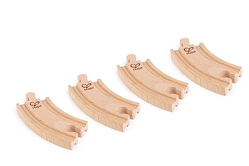 Hape Kurze Eisenbahnkurvenschienen Holz, 4 Stück, ab 3 Jahren Hape Kurze Eisenbahnkurvenschienen Holz, 4 Stück, ab 3 Jahren von Hape