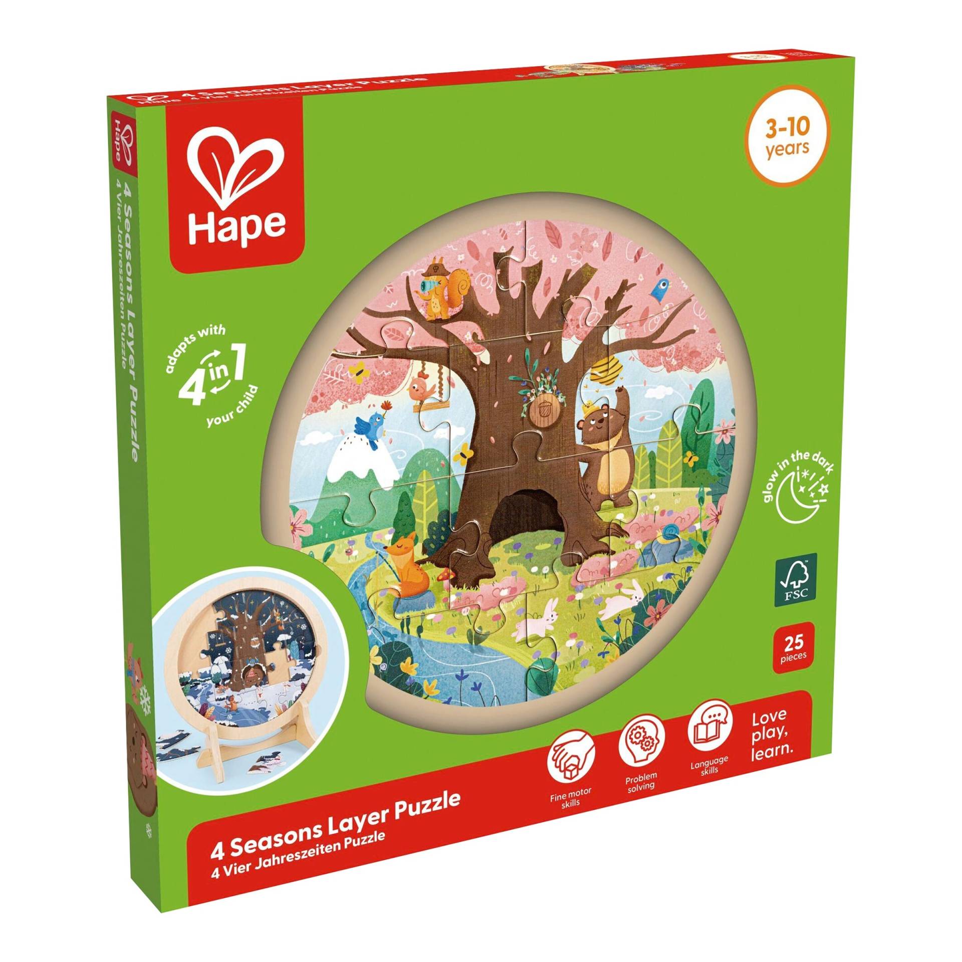 Hape Lagenpuzzle 4-Jahreszeiten Hape Lagenpuzzle 4-Jahreszeiten von Hape