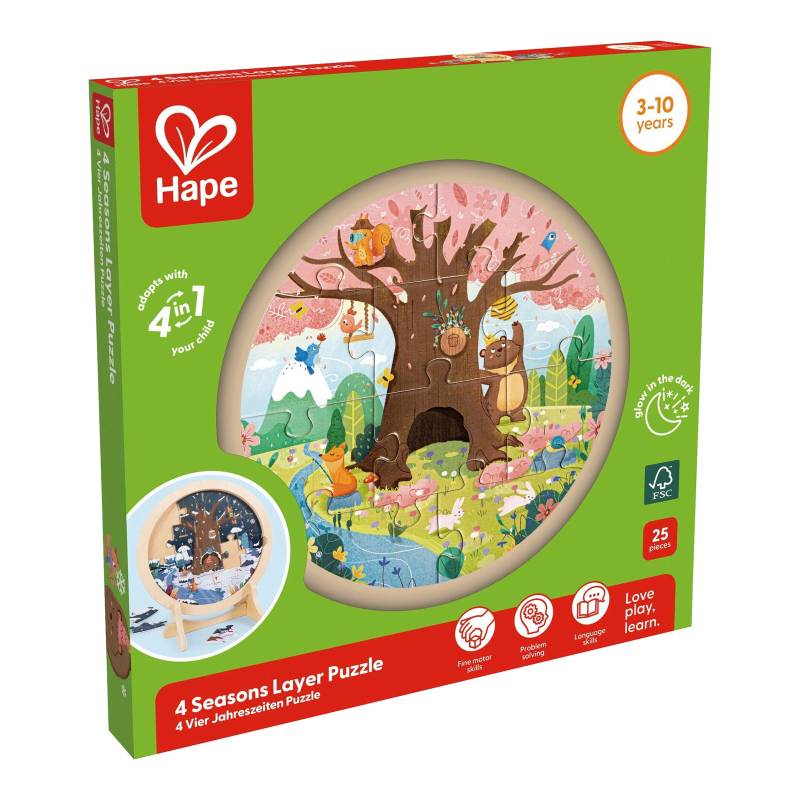 Hape Lagenpuzzle 4-Jahreszeiten Hape Lagenpuzzle 4-Jahreszeiten von Hape