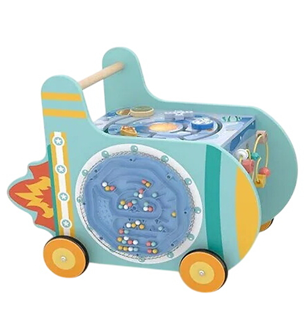 Hape Lauflernwagen m. Motorikspielzeug - Rumraket - Hape - One Size - Lauflernwagen Hape Lauflernwagen m. Motorikspielzeug - Rumraket - Hape - One Size - Lauflernwagen von Hape