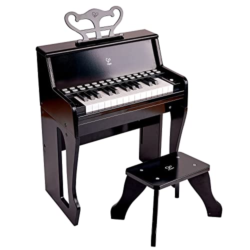 Hape Leuchttasten-Piano mit Hocker und Notenhalter, Musikspielzeug aus Holz, ab 3 Jahren Hape Leuchttasten-Piano mit Hocker und Notenhalter, Musikspielzeug aus Holz, ab 3 Jahren von Hape