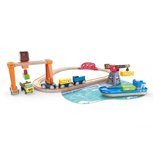 Hape Lift & Load Harbor Set Spielzeug von Hape