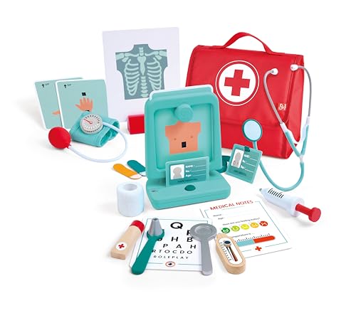 (New April) Hape Little Doctors Medical Set (unit 1) von Hape