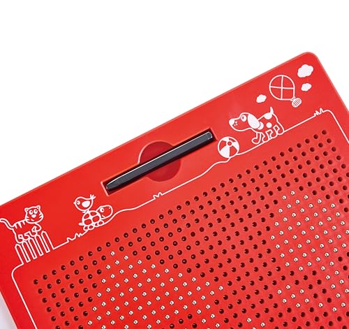 Hape Magnetische Zeichentafel, zum Mitnehmen, rot, groß 280 x 255 x 12 mm, ab 3 Jahre Hape Magnetische Zeichentafel, zum Mitnehmen, rot, groß 280 x 255 x 12 mm, ab 3 Jahre von Hape