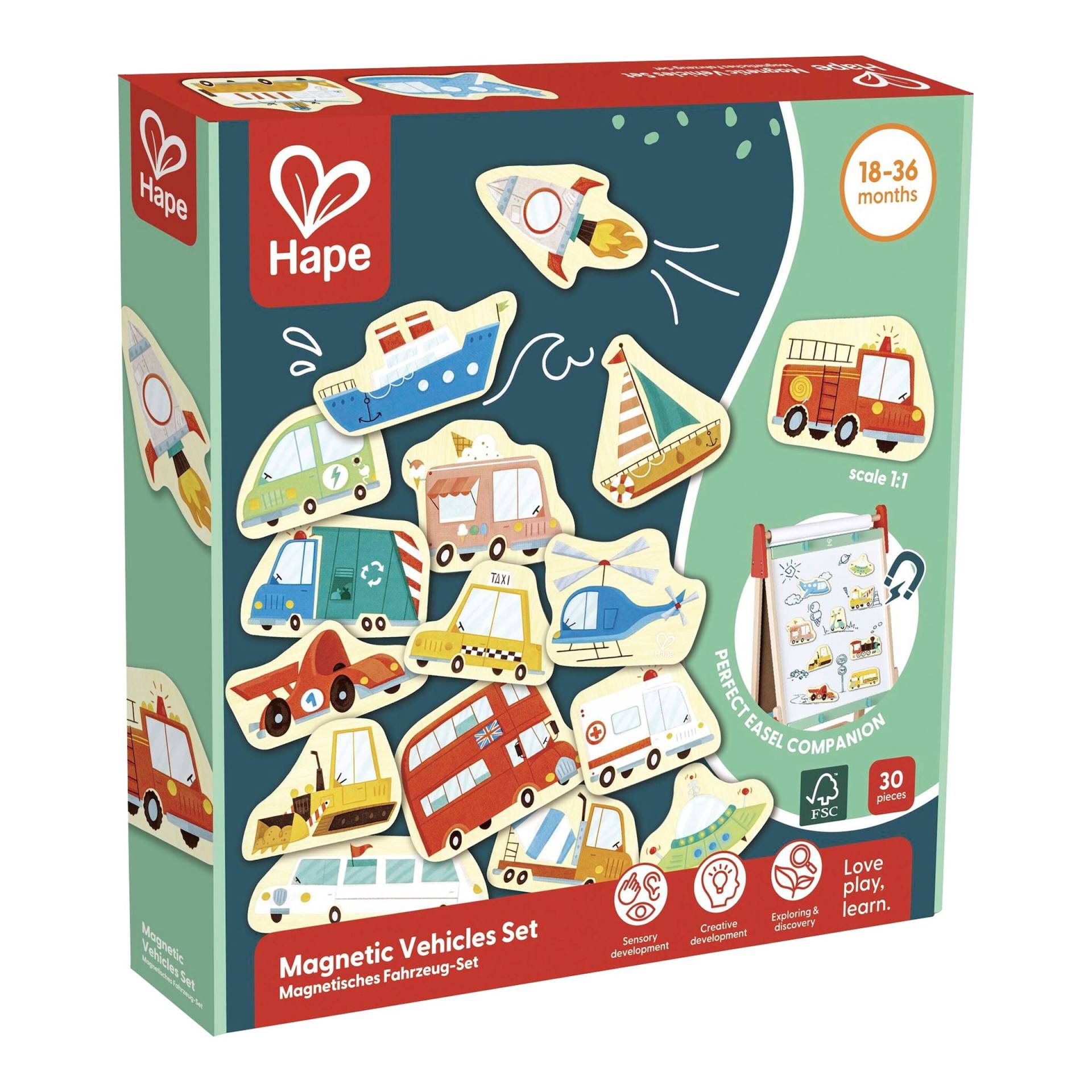 Hape Magnetisches Fahrzeug-Set Hape Magnetisches Fahrzeug-Set von Hape
