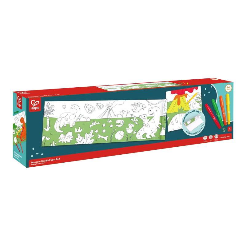 Hape Malpapierrolle Dino Hape Malpapierrolle Dino von Hape