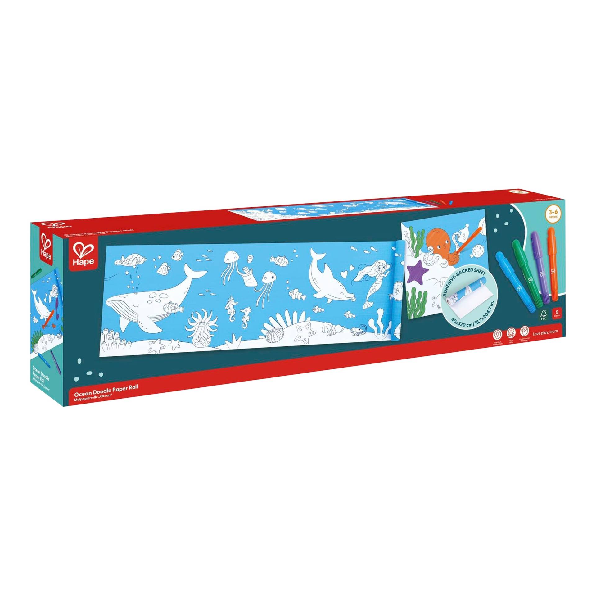 Hape Malpapierrolle Ozean Hape Malpapierrolle Ozean von Hape