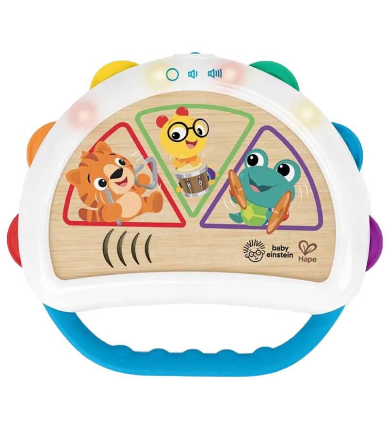 Hape Motorikspielzeug - Magic Touch Tamburin - Hape - One Size - Musikinstrumente Hape Motorikspielzeug - Magic Touch Tamburin - Hape - One Size - Musikinstrumente von Hape