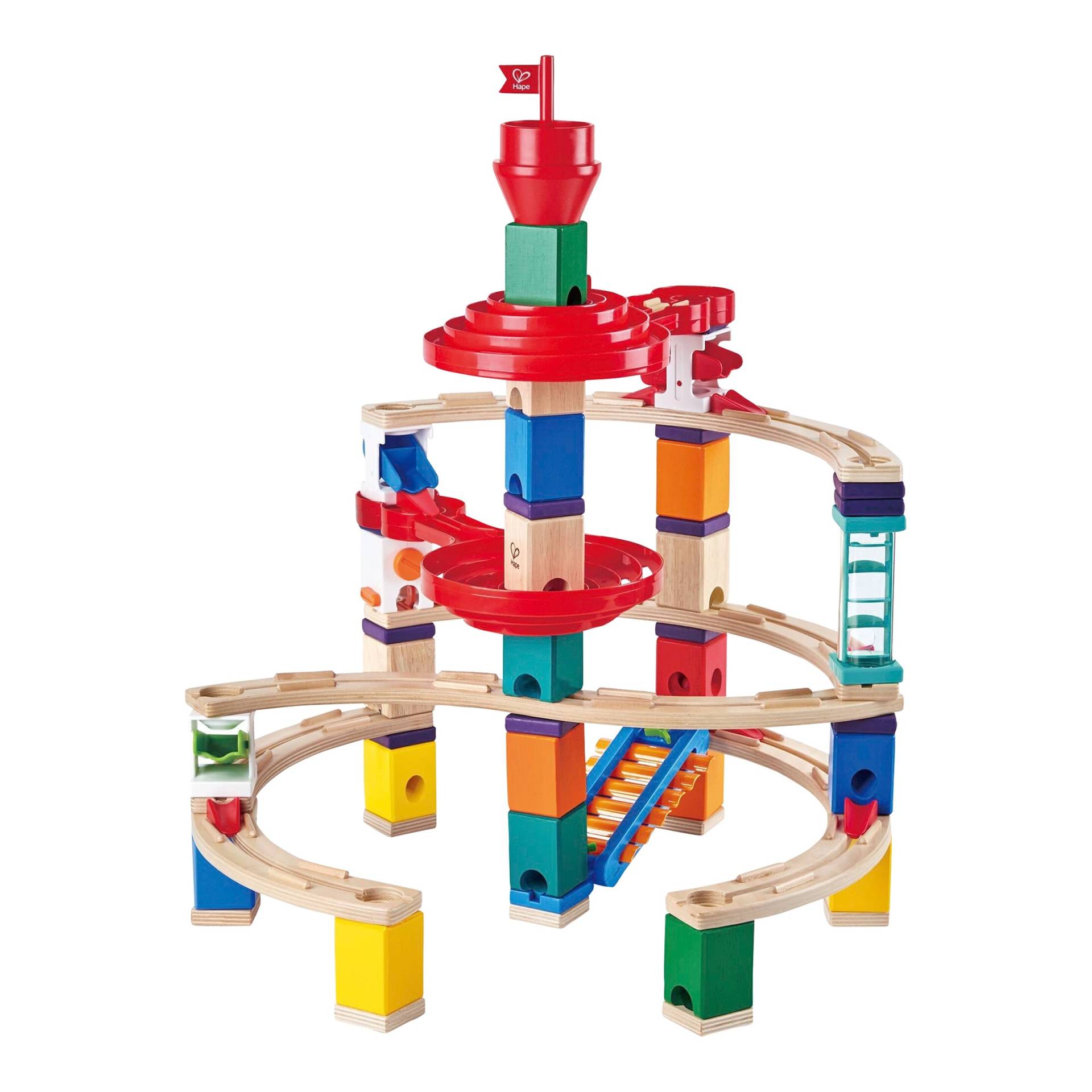 Hape Murmelbahn Quadrilla Super Spiralburg Hape Murmelbahn Quadrilla Super Spiralburg von Hape