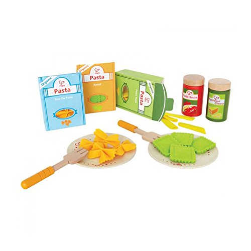 Hape Pasta-Set Pasta-Koch-Fantasiespiel-Set aus Holz, Papier und Filz Hape Pasta-Set Pasta-Koch-Fantasiespiel-Set aus Holz, Papier und Filz von Hape