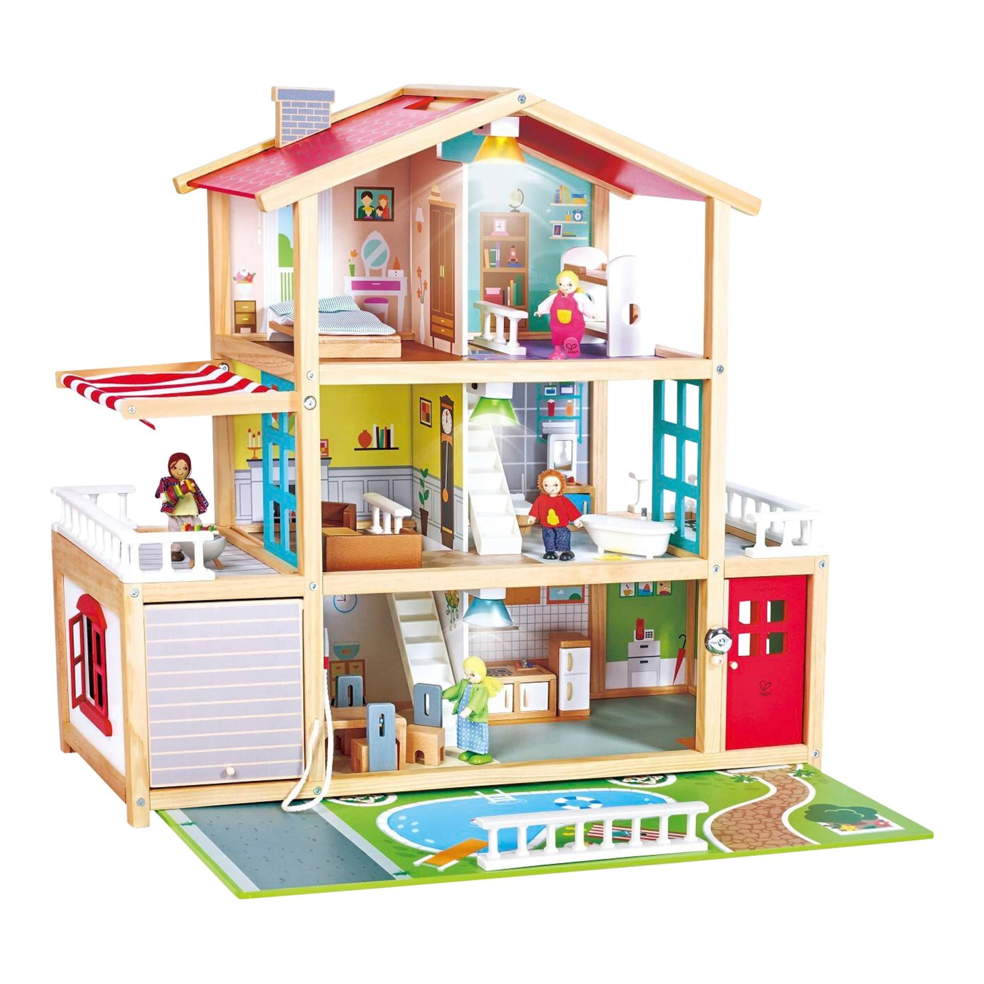 Hape Puppenhaus Puppen-Villa von Hape