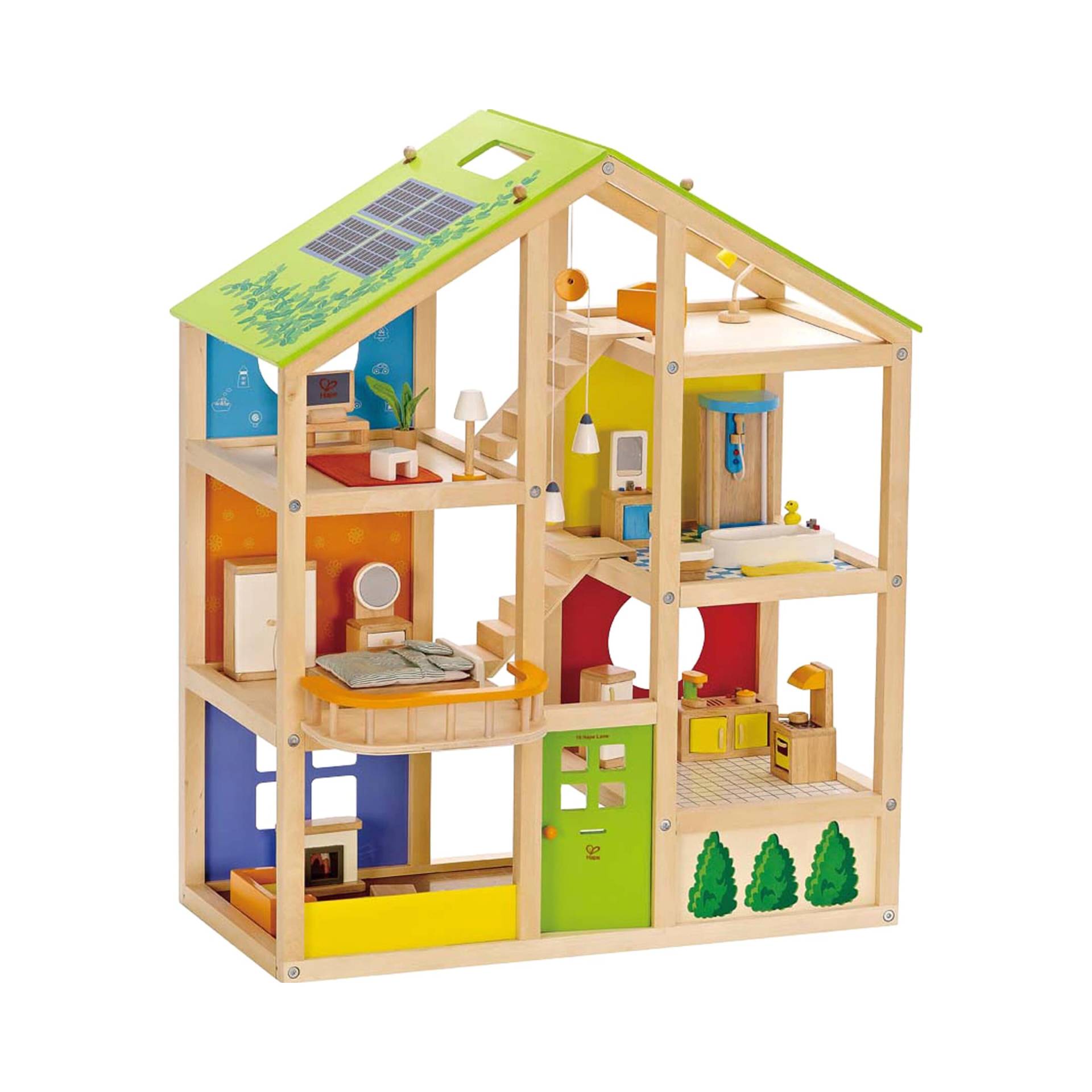 Hape Puppenhaus Vier-Jahreszeiten von Hape