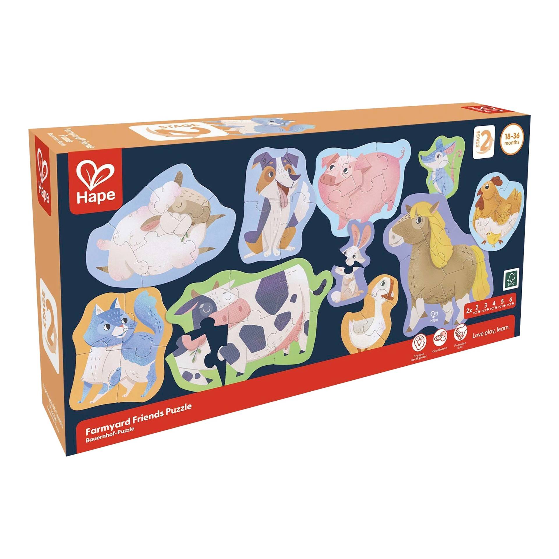Hape Puzzle Bauernhof Hape Puzzle Bauernhof von Hape