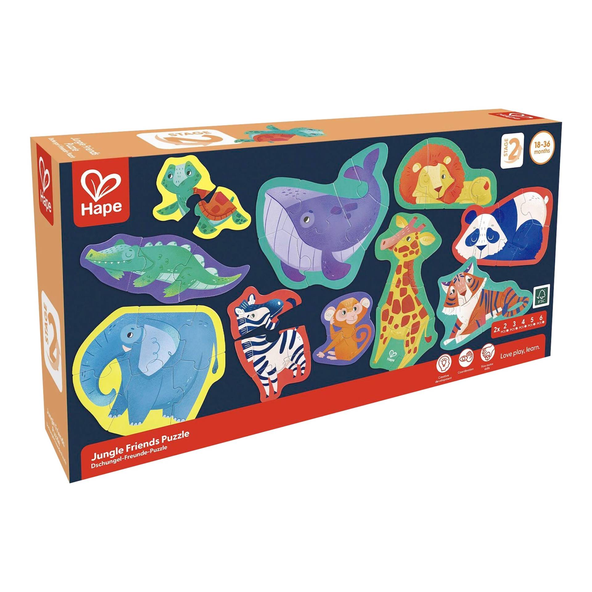 Hape Puzzle Dschungel-Freunde Hape Puzzle Dschungel-Freunde von Hape