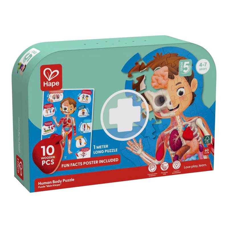 Hape Puzzle Mein Körper von Hape