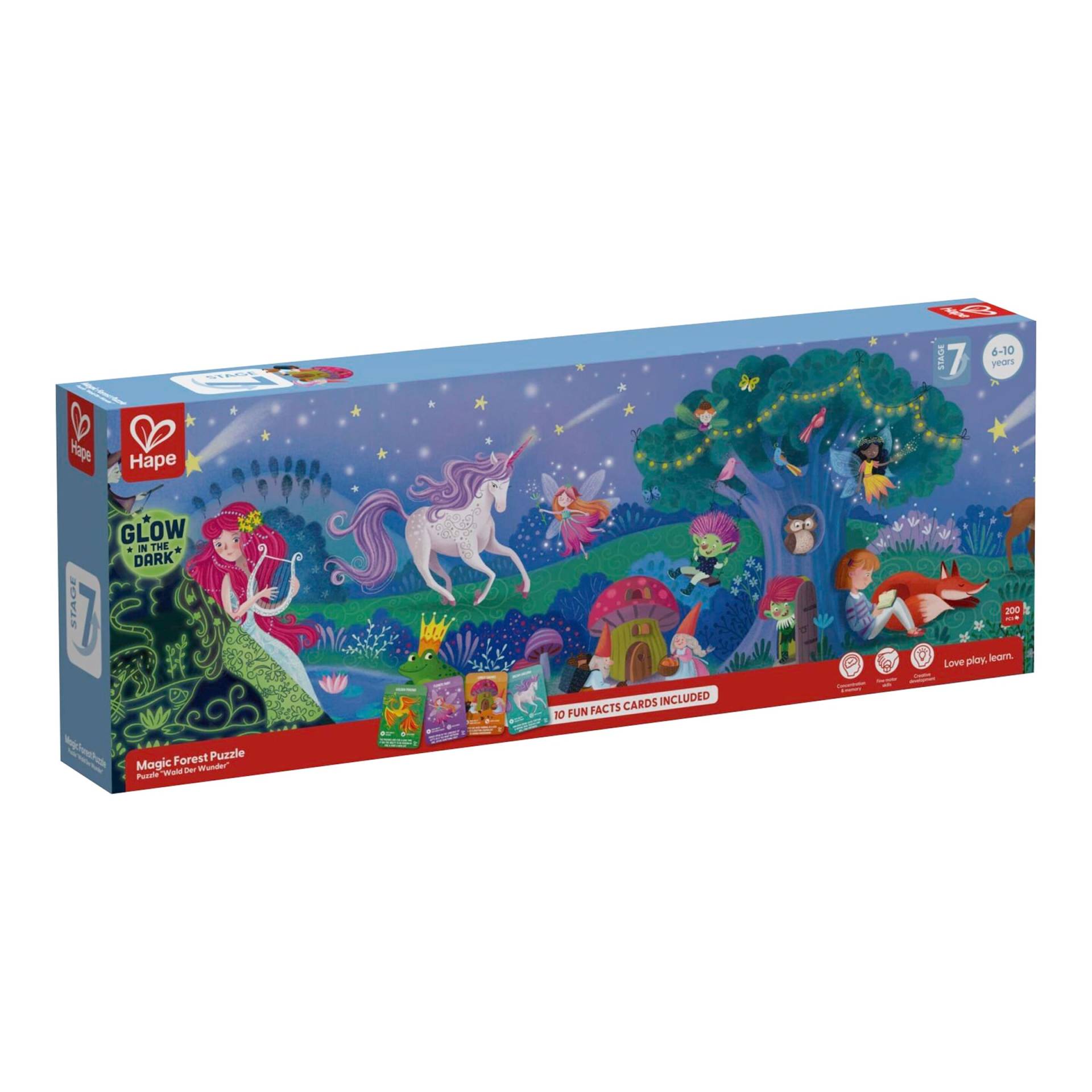 Hape Puzzle Wald der Wunder 200 Teile von Hape