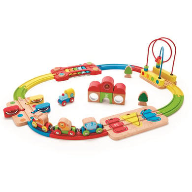 Hape Regenbogen-Puzzle-Eisenbahnset von Hape