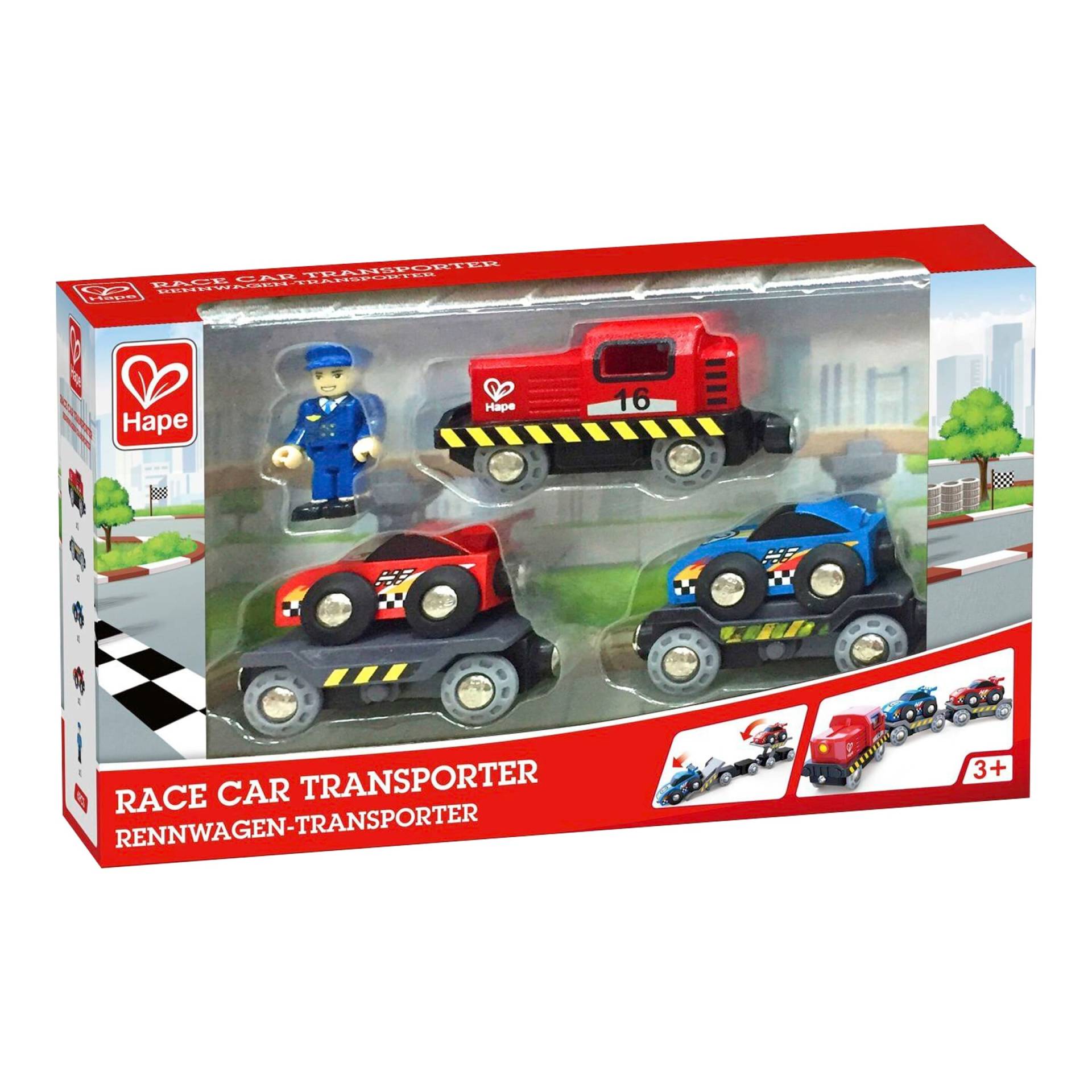 Hape Rennwagen-Transporter Hape Rennwagen-Transporter von Hape
