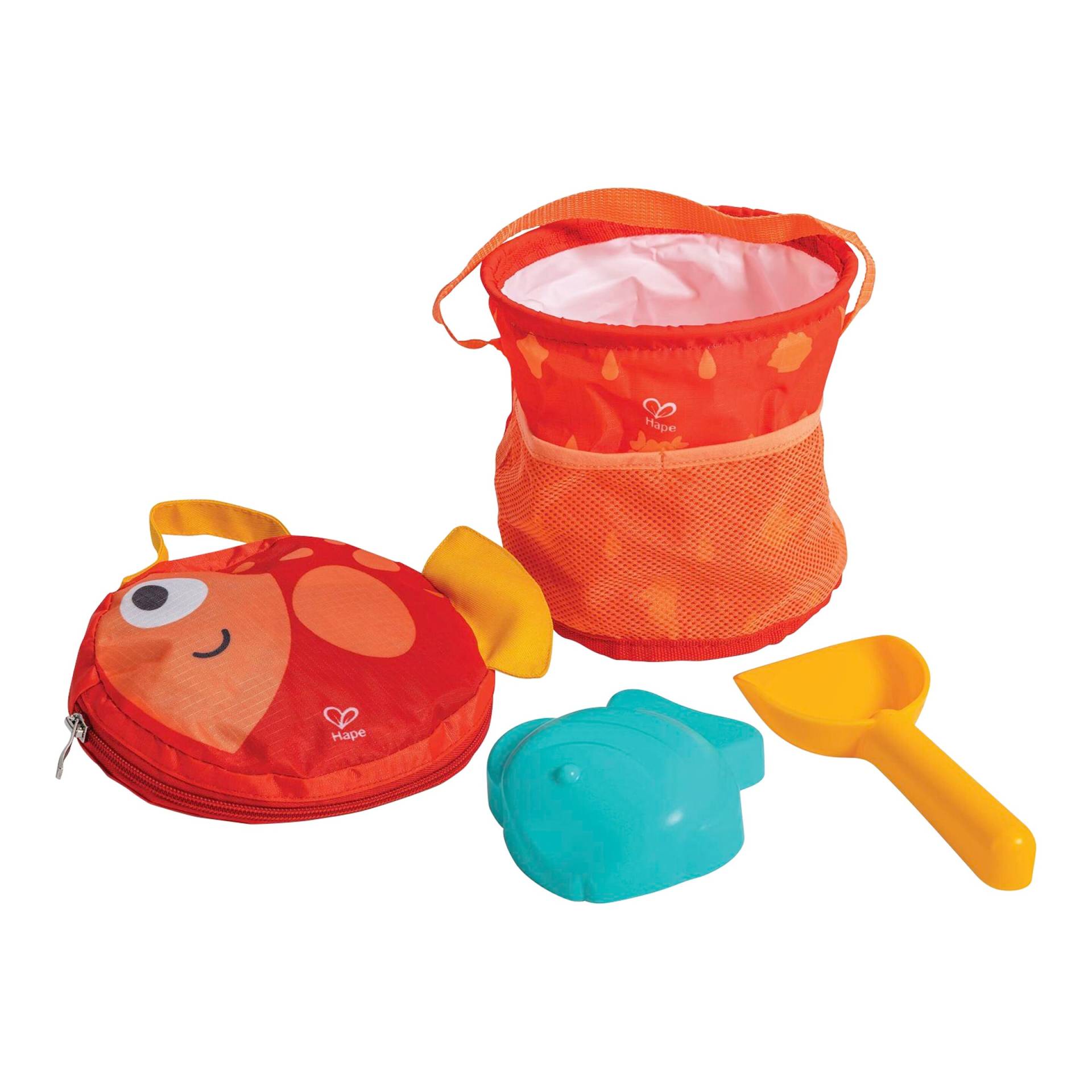 Hape Sandspielzeug Faltbares Strand-Spielset von Hape
