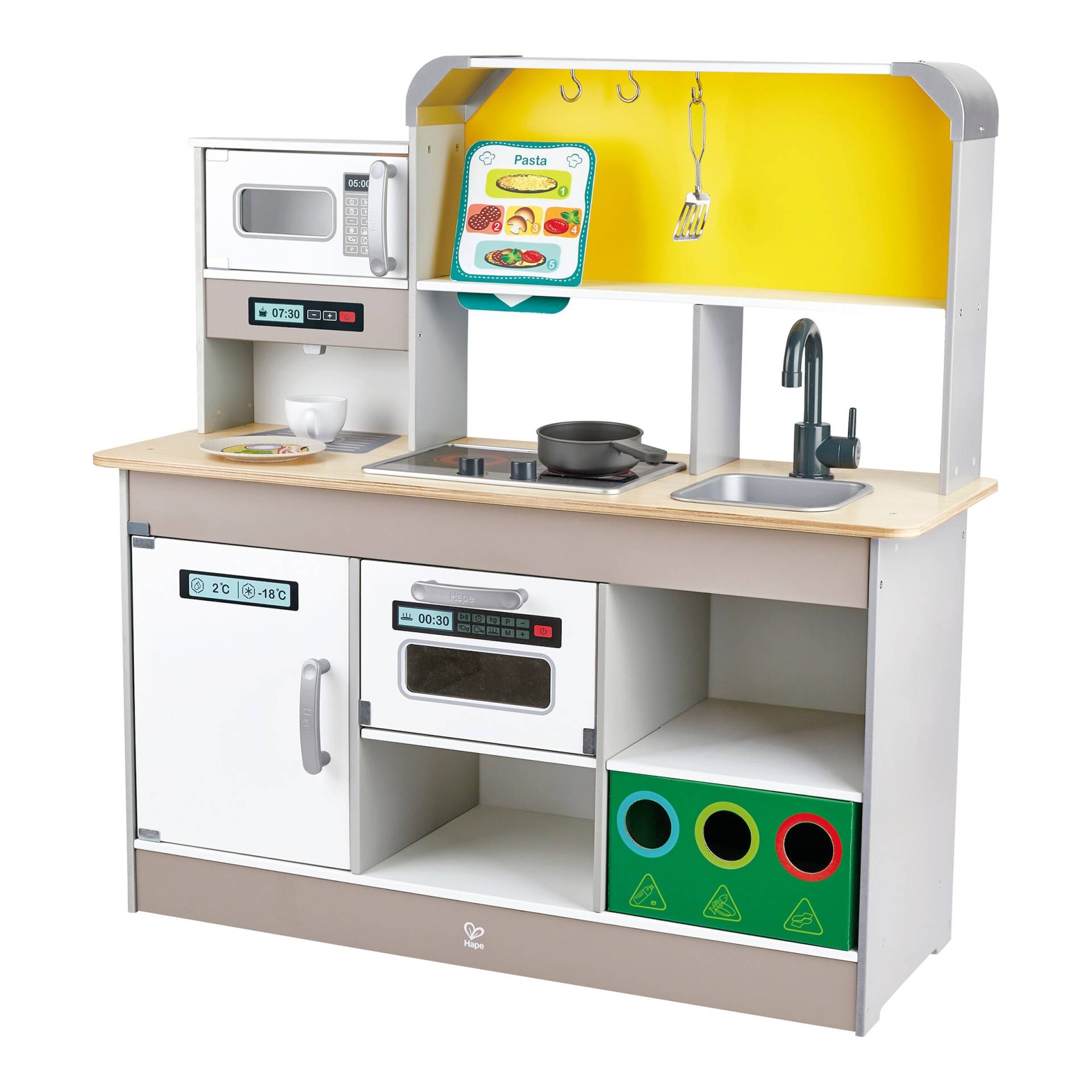 Hape Spielküche Deluxe mit Mikrowelle von Hape