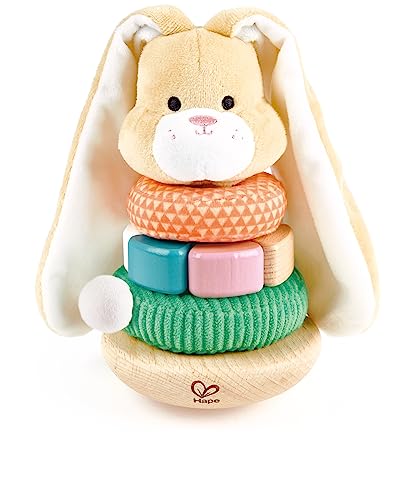 Hape Stapel-Langohrhase, Sortier- und Stapelspielzeug, ab 10 Monaten E0107 Hape Stapel-Langohrhase, Sortier- und Stapelspielzeug, ab 10 Monaten E0107 von Hape