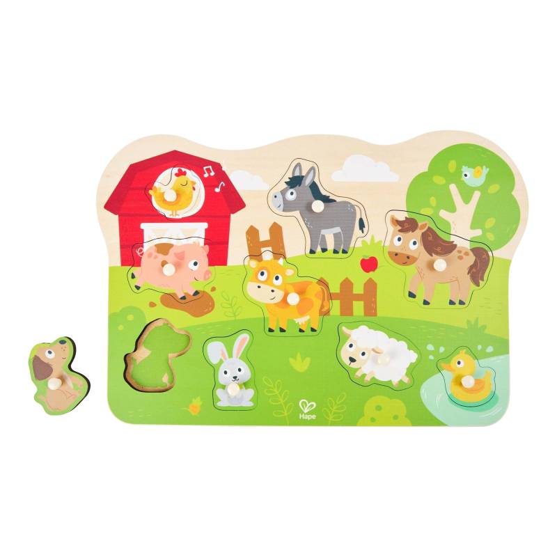 Hape Steckpuzzle Bauernhof von Hape