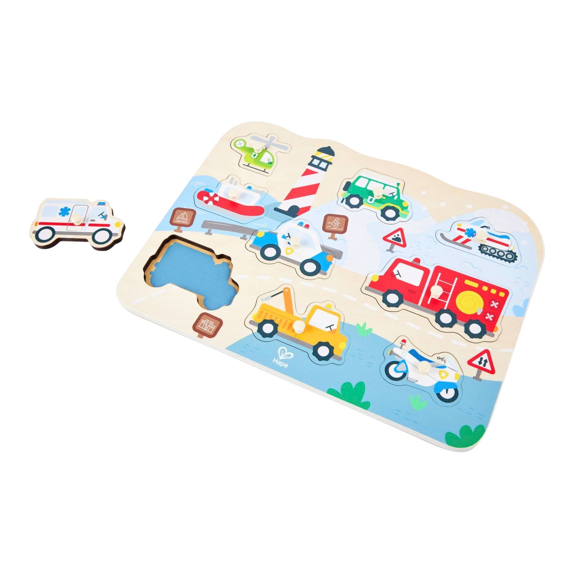 Hape Steckpuzzle Notfall von Hape