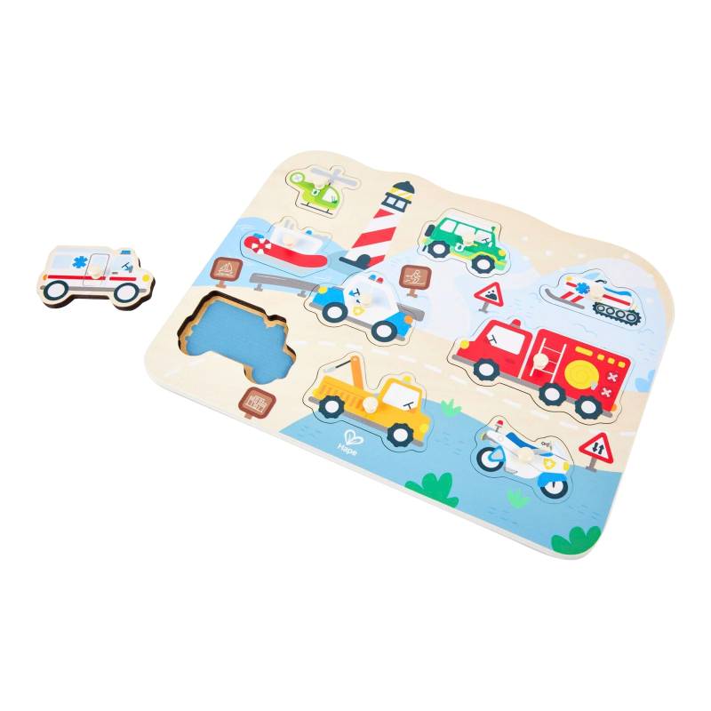 Hape Steckpuzzle Notfall von Hape