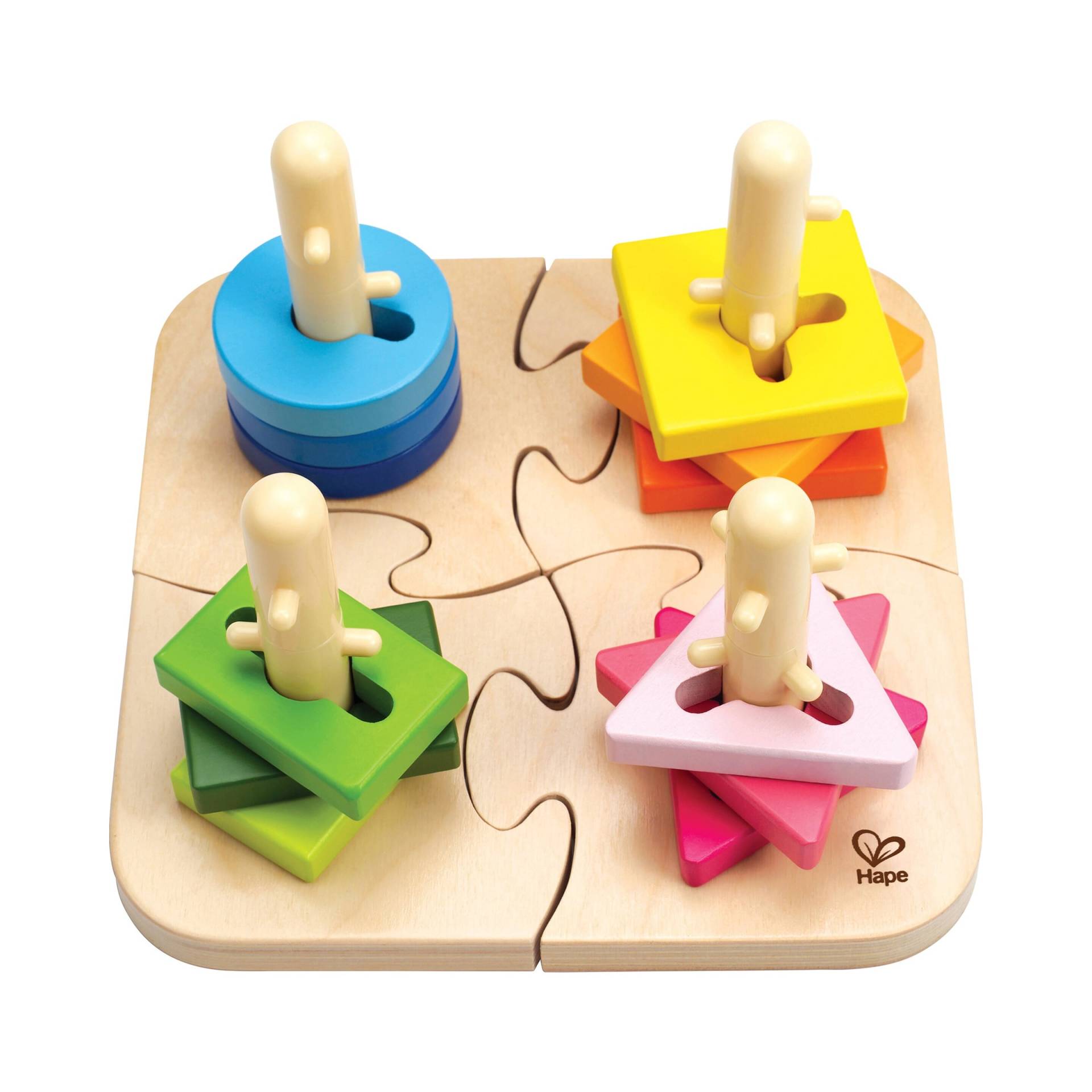 Hape Steckspiel Kreatives Steckpuzzle von Hape