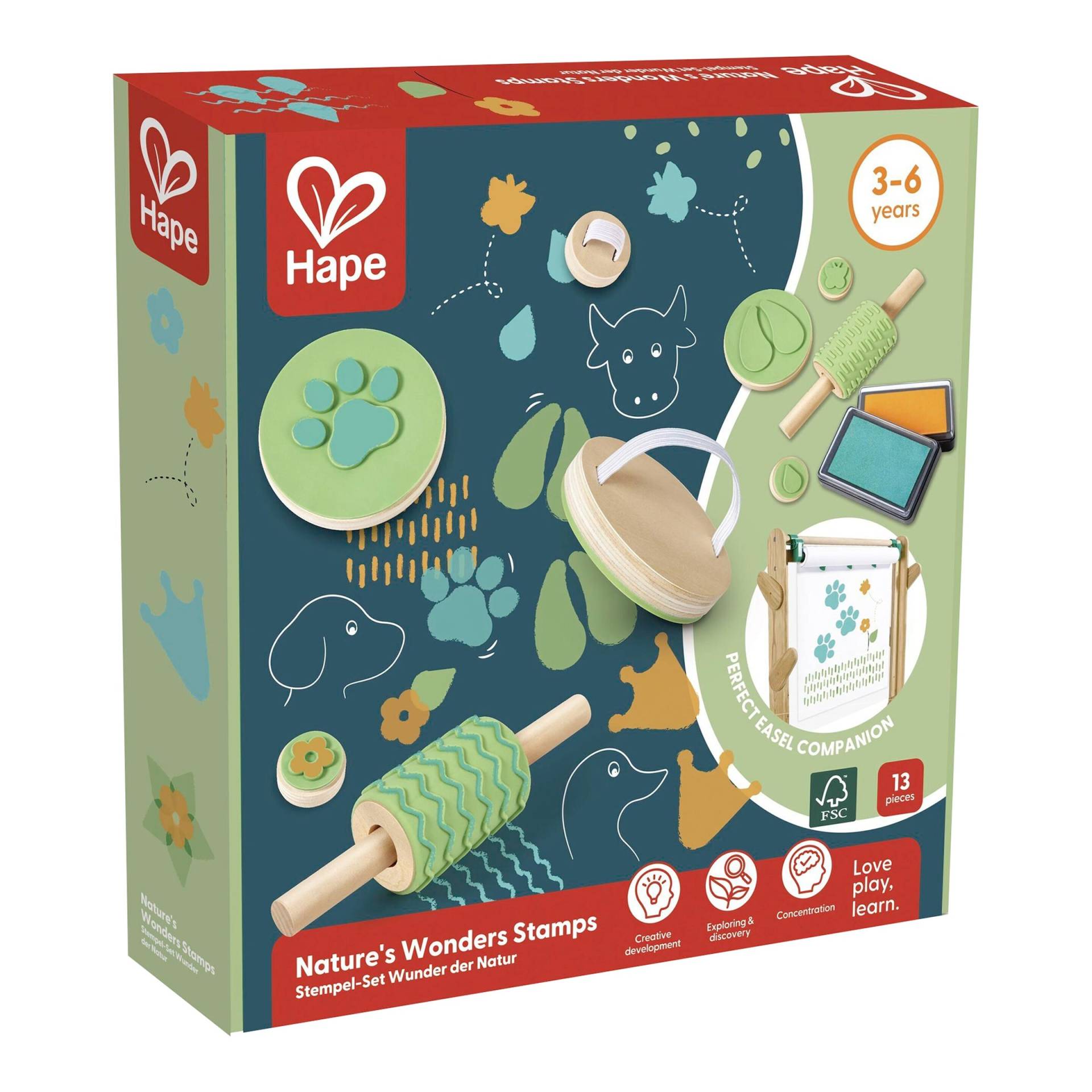 Hape Stempel-Set Wunder der Natur von Hape