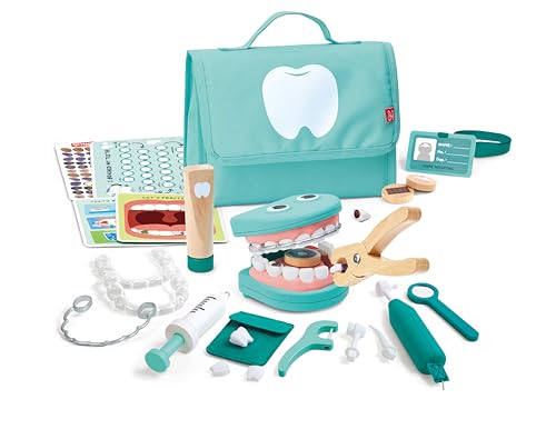 Hape Zahnarzt-Set, Rollenspiel für Kinder, Lernspiel mit realistischen Werkzeugen Hape Zahnarzt-Set, Rollenspiel für Kinder, Lernspiel mit realistischen Werkzeugen von Hape