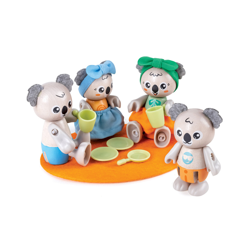 Puppenhaus-Figuren KOALA FAMILY 10-teilig in bunt von Hape