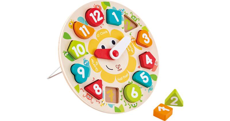 Steckpuzzle Uhr von Hape