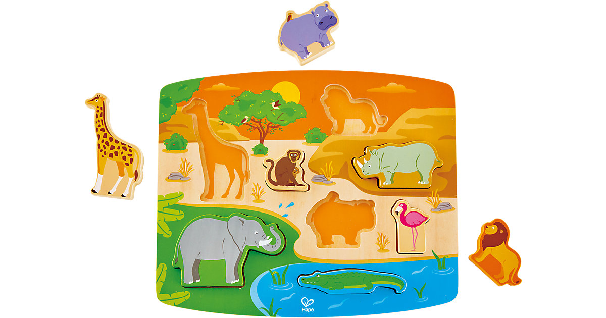 Steckpuzzle Wildnis Steckpuzzle Wildnis von Hape