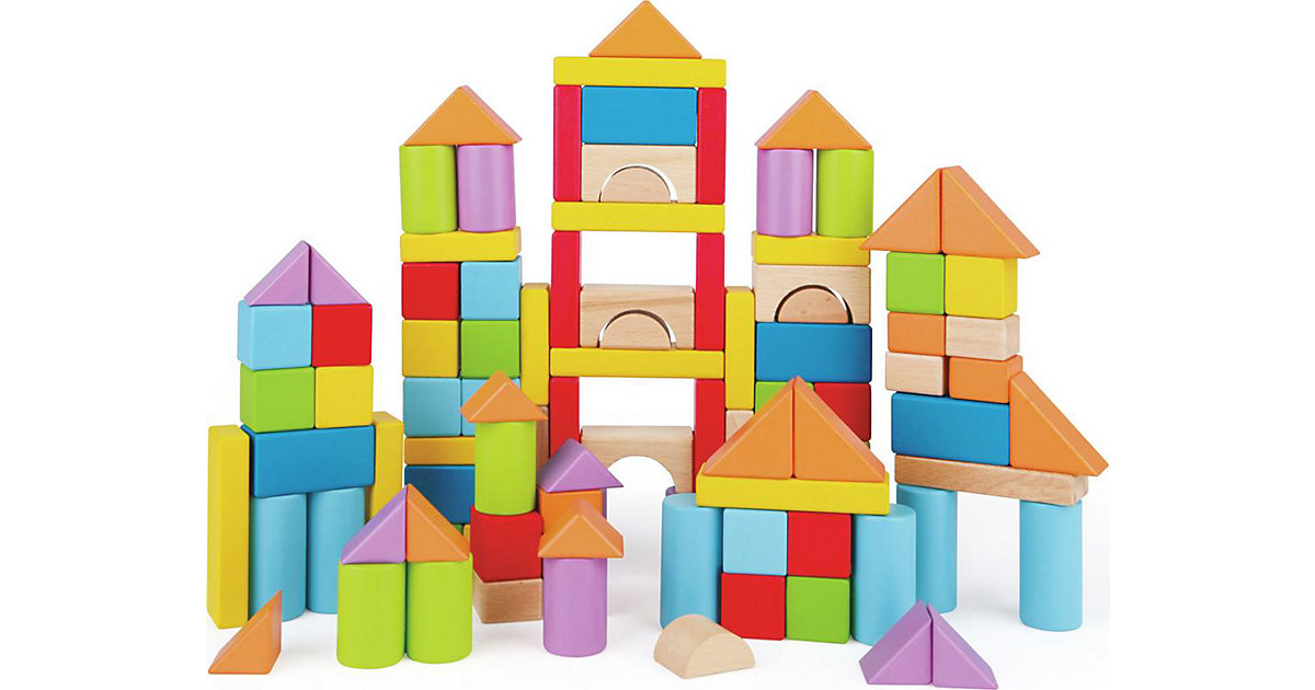 Wunderbare Holzbausteine-101 Teile von Hape