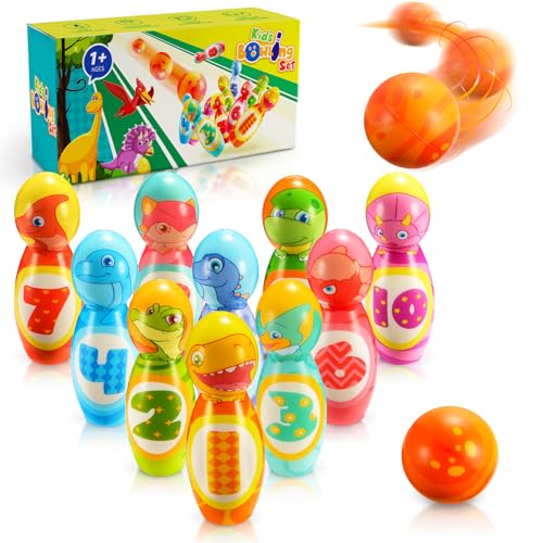 Hapikids 12 Stück Bowling Set Kinder, Montessori Spielzeug ab 2 Jahre Dosenwerfen Kinder Spielzeug ab 3 Jahre Kinderspielzeug ab 2 Jahre Spiele ab 2 Jahre Geschenk Junge 3-6 Jahre Outdoor Spielzeug Hapikids 12 Stück Bowling Set Kinder, Montessori Spielzeug ab 2 Jahre Dosenwerfen Kinder Spielzeug ab 3 Jahre Kinderspielzeug ab 2 Jahre Spiele ab 2 Jahre Geschenk Junge 3-6 Jahre Outdoor Spielzeug von Hapikids
