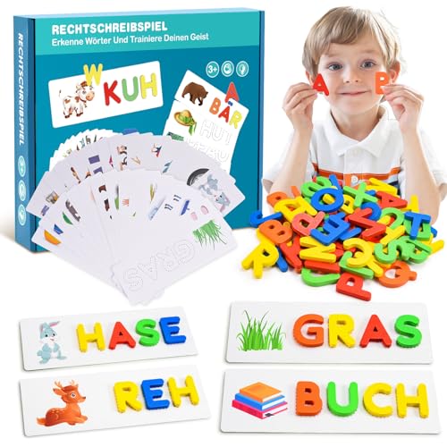 Hapikids Montessori Spielzeug ab 3 Jahre, Buchstaben Lernen Lernspiele ab 3 4 5 6 Jahre Spielzeug ab 3 4 5 6 7 8 Jungen und Mädchen Jahre Mädchen Spiele ab 3 4 5 6 7 Jahren Kinderspielzeug ab 3 Jahre Hapikids Montessori Spielzeug ab 3 Jahre, Buchstaben Lernen Lernspiele ab 3 4 5 6 Jahre Spielzeug ab 3 4 5 6 7 8 Jungen und Mädchen Jahre Mädchen Spiele ab 3 4 5 6 7 Jahren Kinderspielzeug ab 3 Jahre von Hapikids