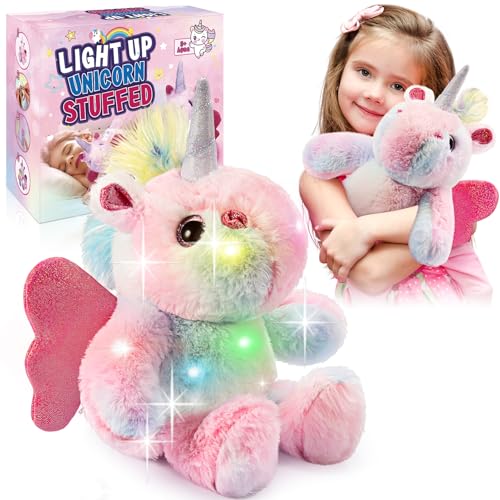 Hapikids Plush Einhorn Geschenke für Mädchen 3 4 5 6 Jahre, Einhorn Spielzeug ab 3-8 Jahren Mädchen Geburtstag Weihnachten Geschenke 3-8 Jahre Einhorn Kissen Spielzeug 3 4 5 6 Jahre Kinder Hapikids Plush Einhorn Geschenke für Mädchen 3 4 5 6 Jahre, Einhorn Spielzeug ab 3-8 Jahren Mädchen Geburtstag Weihnachten Geschenke 3-8 Jahre Einhorn Kissen Spielzeug 3 4 5 6 Jahre Kinder von Hapikids