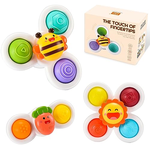 Saugnapf Spielzeug Baby, Babyspielzeug ab 6 9 12 Monate Beschäftigung im Flugzeug Kleinkind Badewannenspielzeug ab 1 2 Jahre Ostergeschenke für Kinder Saugnapf Spielzeug Baby, Babyspielzeug ab 6 9 12 Monate Beschäftigung im Flugzeug Kleinkind Badewannenspielzeug ab 1 2 Jahre Ostergeschenke für Kinder von Hapikids