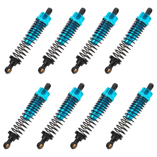 Stoßdämpfer 1/10 RC Chenille 90 mm / 3,5 Zoll Öffnung Stoßdämpfer aus Metall Ersatzteile für TRX4 SCX10 D90 BA19160 (blau) von Hapivida