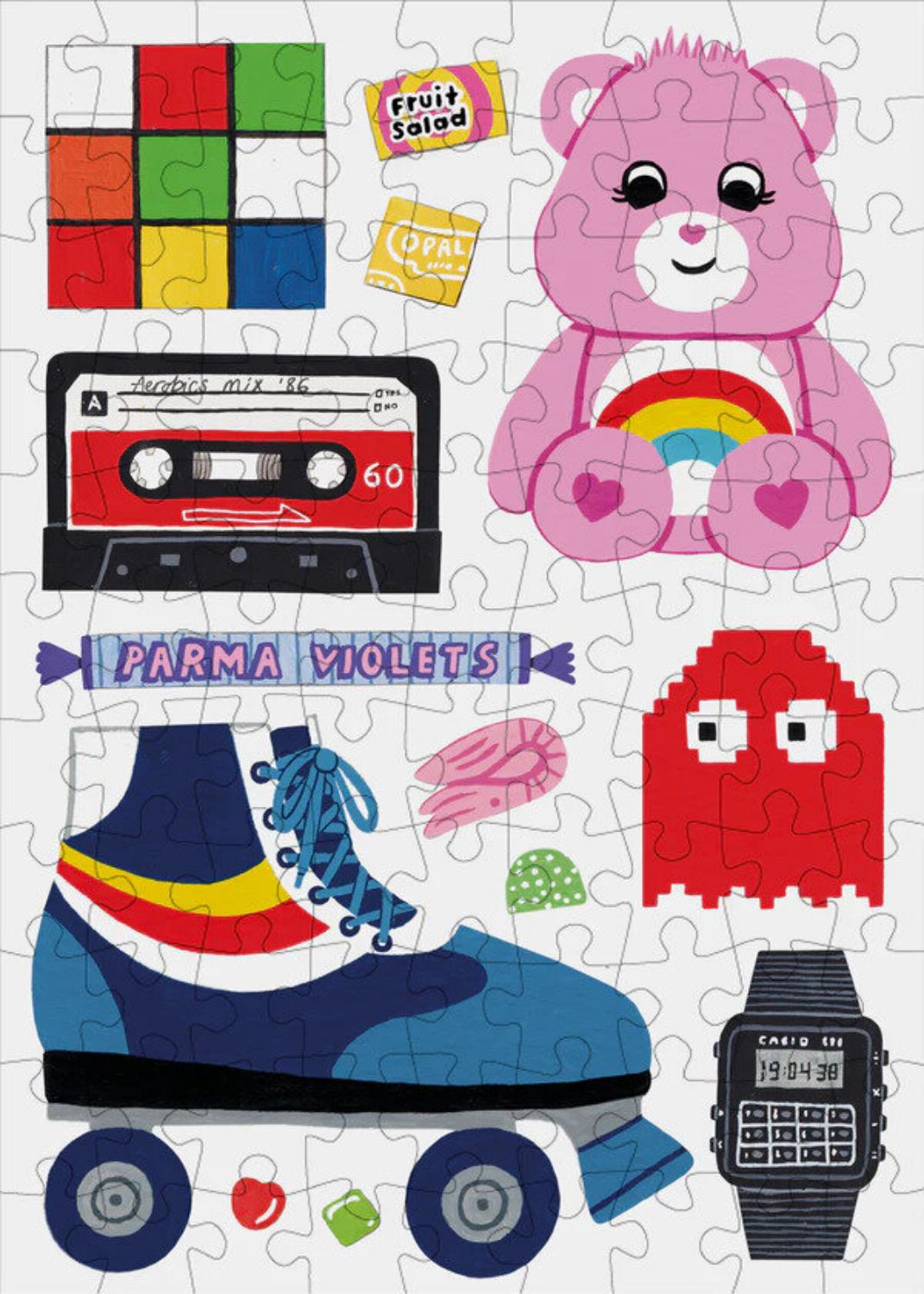 Happily Mini-Puzzle 99 Teile – In the 80s - Happily Mini-Puzzle 99 Teile – In the 80s - von Happily