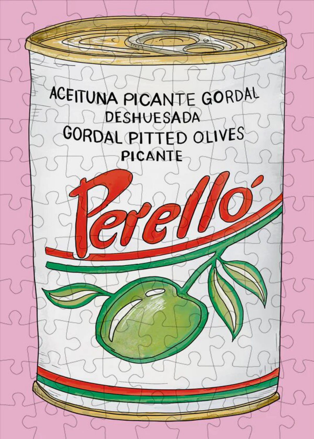 Happily Mini-Puzzle 99 Teile – Olives - Happily Mini-Puzzle 99 Teile – Olives - von Happily